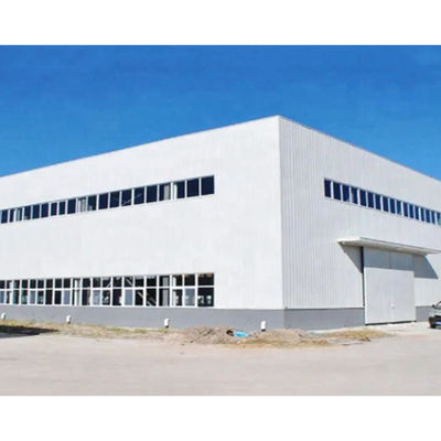 Corrosion Resistant Steel Structure Building with Bolt Connection and Custom Free Architectural Design