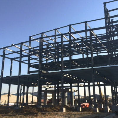Corrosion Resistant Steel Structure Building with Bolt Connection and Custom Architectural Design