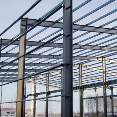 High Strength Prefab Light Steel Structure Workshop Recyclable Steel Plant Structure