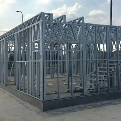 Wind Proof Prefabricated Steel Building Seismic Resistance Prefab Modular House