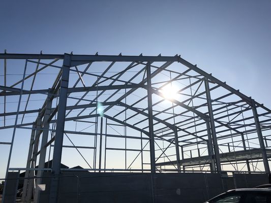 50 Years Life Time Carbon Structural Steel Structure Warehouse Wind Snow Earthquake Resistant