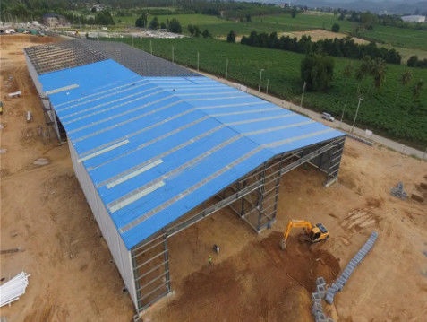 100% Recycled Innovative Steel Structures Cattle Cow Steel Framed Farm Buildings