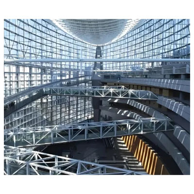 Steel Structure Warehouse with 50 Years Life Time Wind Load Resistance and Welded H-section Design