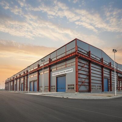 50 Period Steel Structure Workshop Utilizing Hot Rolled Steel For Enhanced Strength And Longevity In Industrial Projects