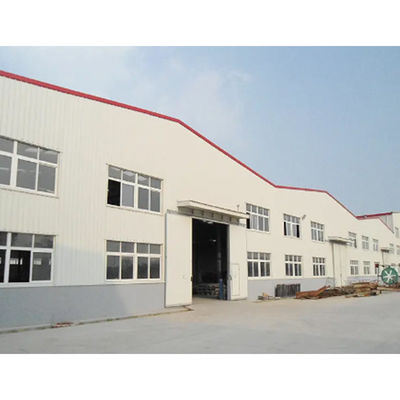 Corrosion Resistant Steel Structure Building with 30000ton/Year Production Capacity and Bolt Connection
