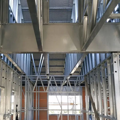 Anti Earthquake Metal Frame Workshop Prefabricated Factory Building Thermal Insulation
