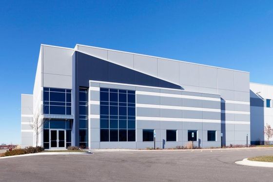 Contemporary Steel Structure Warehouse Customized Color Prefab Metal Prefabricated Warehouse