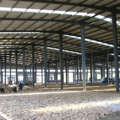 Contemporary Steel Structure Warehouse Customized Color Prefab Metal Prefabricated Warehouse