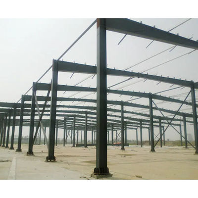 Customized Size Painting Steel Buildings Hot Galvanized Prefab Steel Warehouse ISO Certification