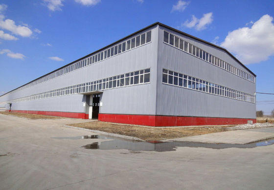 Hot Rolled Steel Beams Large Span Prefabricated House Construction Custom Design