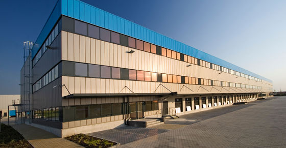 Easy Maintain Modular Prefab Building Pre Engineered Construction Structure Workshop