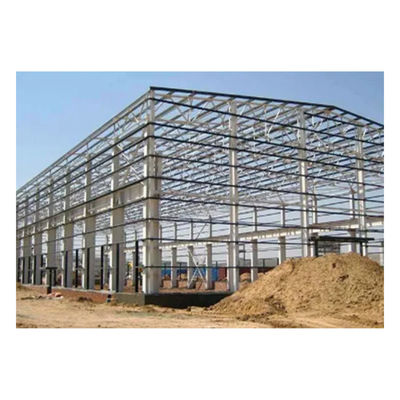 Open Span Design Prefabricated Steel Workshops Q235B Q355B Space Metal Buildings