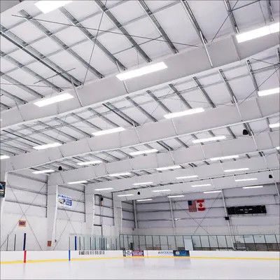 Prefabricated Steel Structure Workshop Seismic Resistance High Rise Steel Industrial Hall