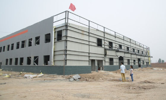 Earthquake Resistance Prefabricated Steel Structure Pre Engineered Office Hotel Workshop