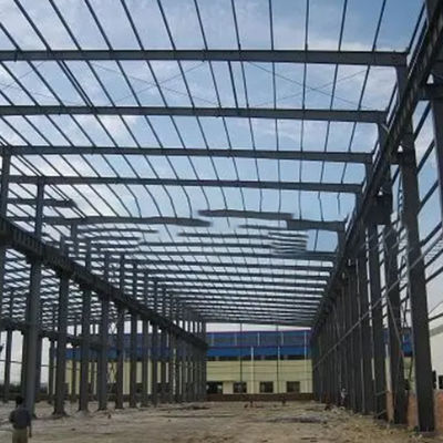 Q235 Q355 H Section Prefabricated Steel Structure Custom Design Metal Warehouse Buildings