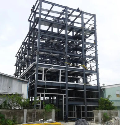 Anti Corrosion Prefabricated Steel Structure Q355b Welded Modular Steel Structure