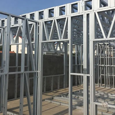 Wind Proof Prefabricated Steel Building Seismic Resistance Prefab Modular House