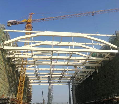Commercial Grade Metal Storage Buildings Multi Storey Steel Structure Non Rusting
