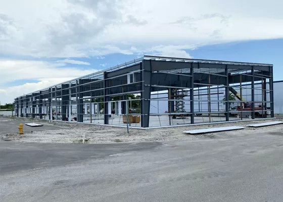 Q235b Q355b Steel Structure Hangar Earthquake Resistance OEM Airplane Hangar Construction