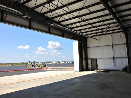 Portal Frame Steel Structure Hangar Light Steel Structure Q355 Aircraft Hangar Buildings