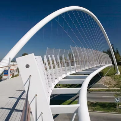 Custom Color Steel Structure Bridge Heavy Steel Bailey Bridge International Standard
