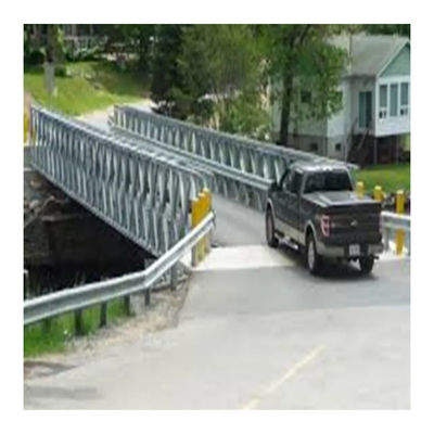 Q345B Steel Structure Bridge Prefab Metal Pedestrian Bridge Earthquake Resistant ISO