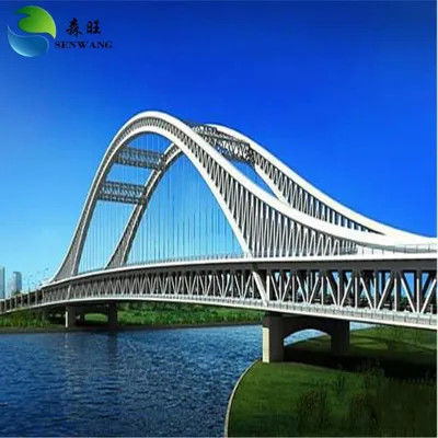 Eco Friendly Custom Steel Bridge Galvanized Steel Bridge Construction Sustainable