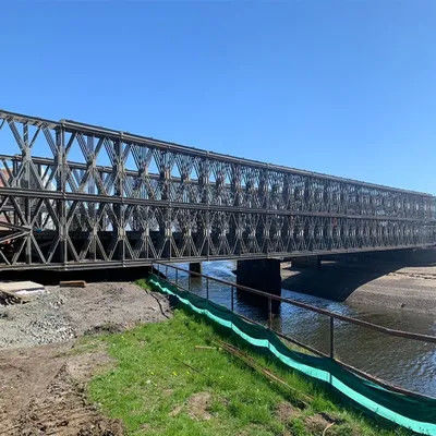 Eco Friendly Custom Steel Bridge Galvanized Steel Bridge Construction Sustainable