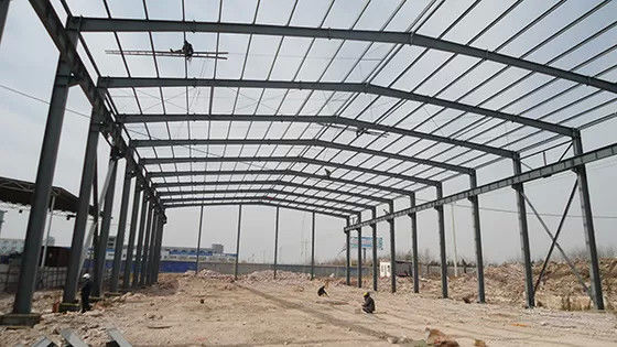 Industrial Prefab Steel Structure Building Shed Portable Metal Portable Garage