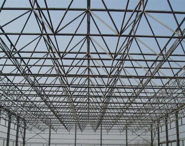 Steel Structure Workshop Constructed Using Hot Rolled Steel Molding Method and 50 Period for Strong Industrial Framework