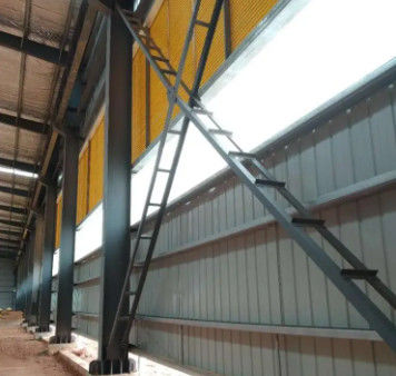 Sand Blasting Sa 2.5 Steel Structure Building with Third Party Test SGS BV ITS and Auto CAD Design