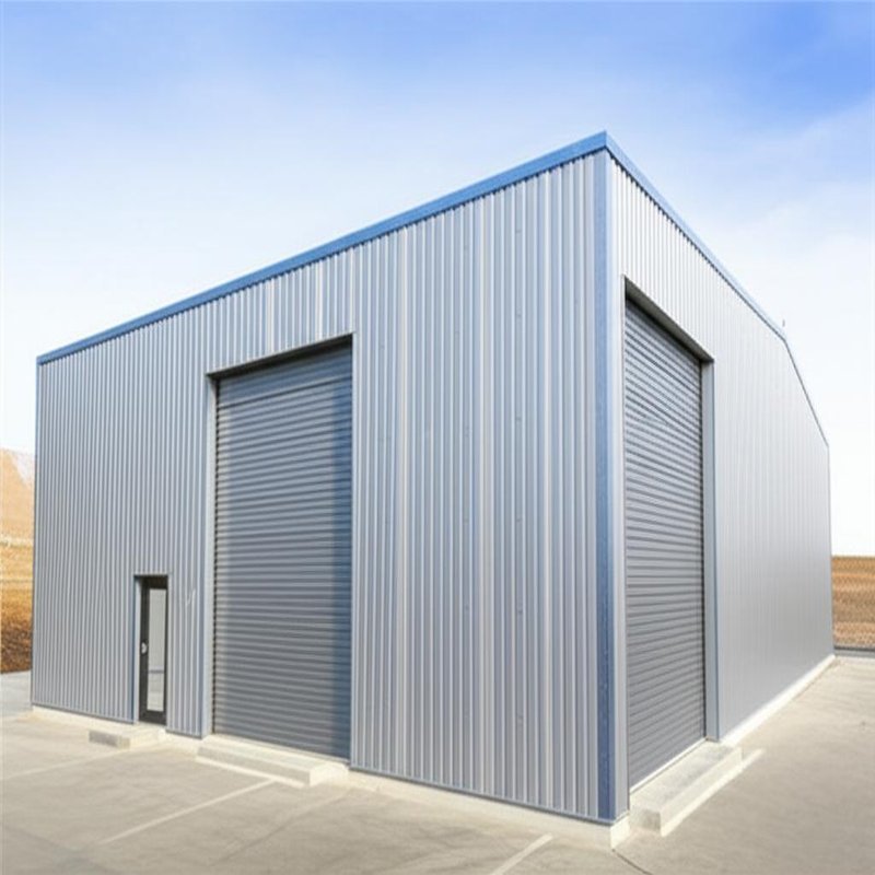 High Fire Resistance and Sliding Door Metallic Structural Building for ...
